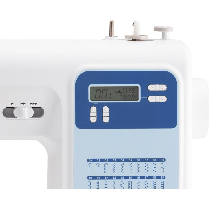 Máquina de Coser Brother FS60x, electrónica con 60 puntos (utilitarios, elásticos, decorativos)