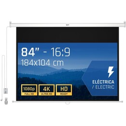 Stesso schermo elettrico da parete 184x104