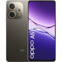 Oppo A5 Pro 5G, 8 GB 256 GB, MKT 6300, 6,67 Display 120Hz, 50 MP AI, 5800mah, schwarzes Braun