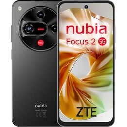 ZTE Nubia Focus 2 5G, 8/256GB, 6.7 HD+ 120Hz Pantalla, cámara de 108mp, 5000 mAh, 18W de carga rápida, negro