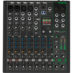 Analogmischer Mackie Profx10v3+ mit USB und Bluetooth