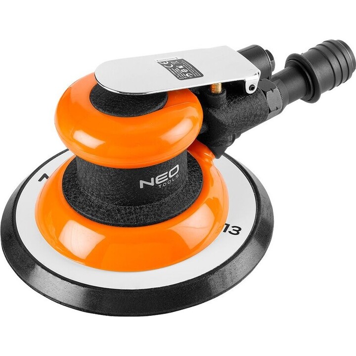 Pneumatic Orbital Sander 150mm, Sistema a vuoto