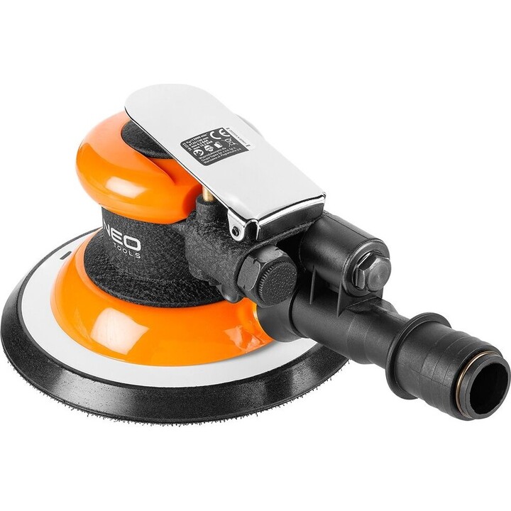 Pneumatic Orbital Sander 150mm, Sistema a vuoto