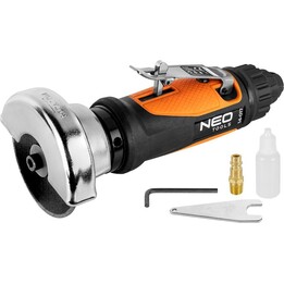 Neo Tools 14-017 Pneumatisches Schneidewerkzeug 75 mm für professionelle industrielle Aufgaben, orange