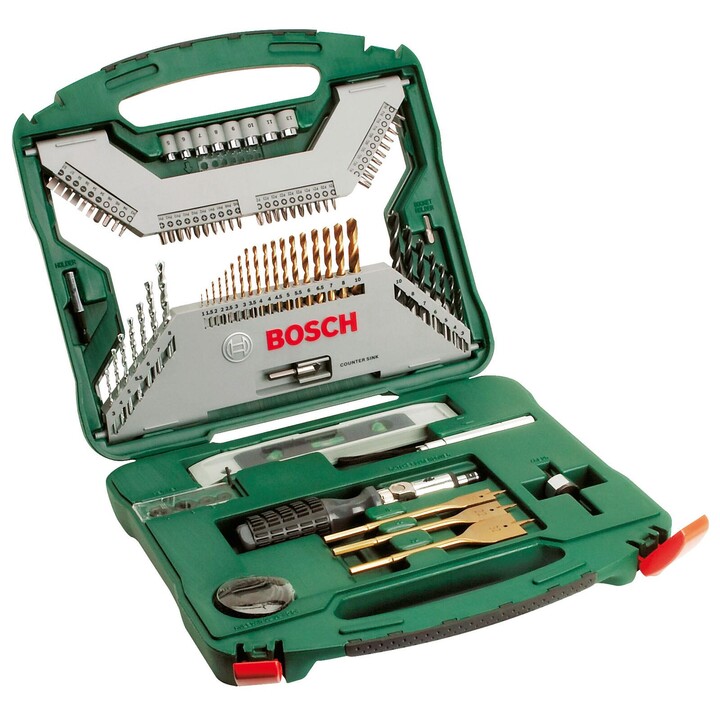 BOSCH drill and bit set 100 pieces