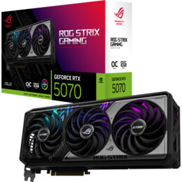 ASUS ROG STRIX GEFORCE RTX 5070 GAMING OC EDIÇÃO 12GB GDDR7
