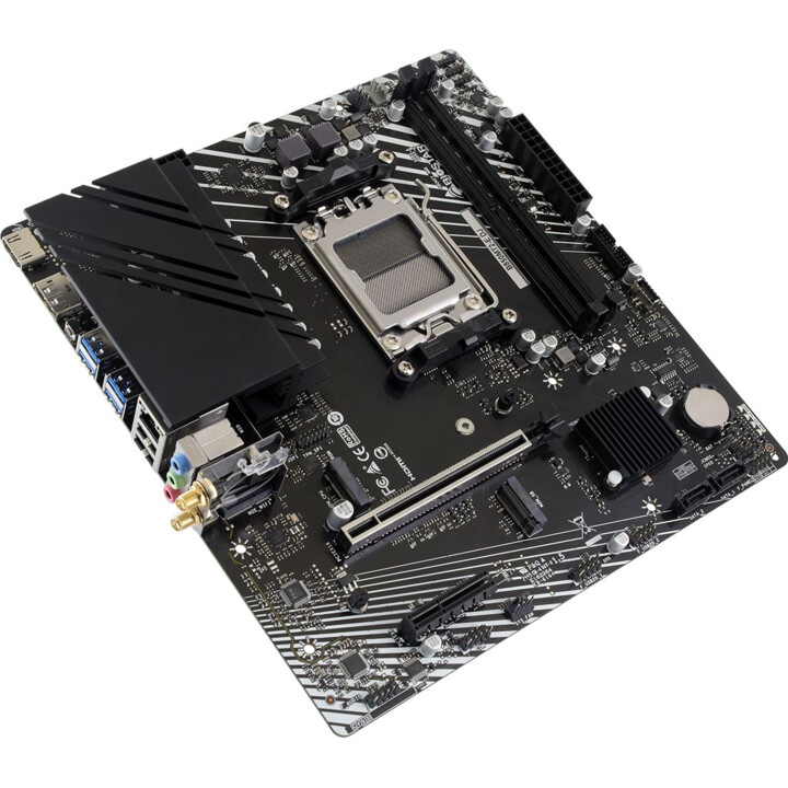 Placa base | BIOSTAR | AMD B850 | SAM5 | Micro-ATX | 1 PCI-Express 4.0 4x | 1 PCI-Express 4.0 16x | 2 M.2 | 1 HDMI | 1 DisplayPo