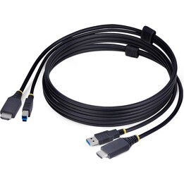StarTech.com HU1226-KVM-CABLE cabo KVM Preto 1,8 m