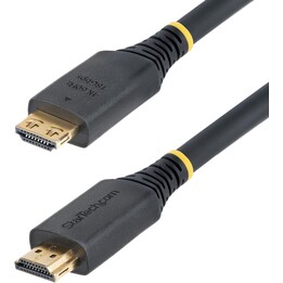 StarTech.com Cavo HDMI ad Alta Velocità da 6,1m con Connettori a Scatto, 4K 60Hz /1440p 144Hz, HDR10 / HDCP 2.2/ARC, 18Gbps, Cav