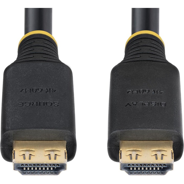 StarTech.com HDMI2-CABLE-GRIP-35F cabo HDMI 10,6 m HDMI Type A (Standard) Preto