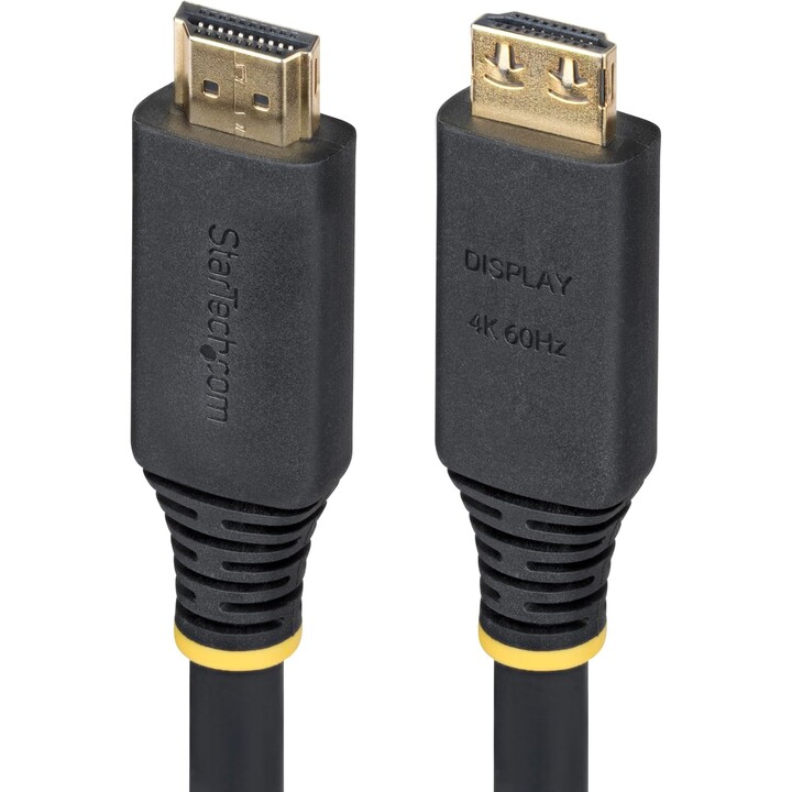 StarTech.com 10,6m Aktives High Speed HDMI-Kabel mit Griffsteckern, 4K 60Hz/1440p 144Hz, HDR10/HDCP 2.2/ARC, 18Gbps, UHD HDMI Ar
