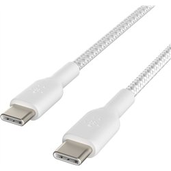 Câble USB-C vers USB-C 2 m blanc