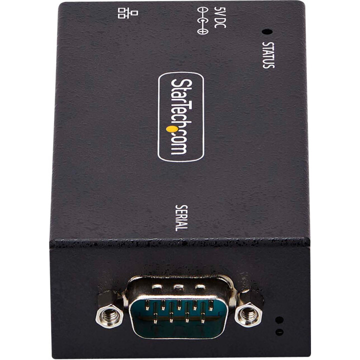StarTech.com I13-SERIAL-ETHERNET Seriell-zu-Ethernet-Adapter 1 Port schwarz