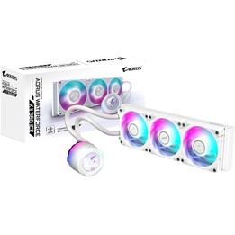 Écran LCD Gigabyte AORUS WATERFORCE X II 360 ICE ARGB blanc