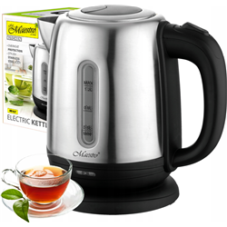 Hervidor eléctrico metálico Maestro MR-027, 1,2 l, 1630 W