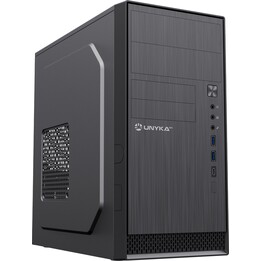 Caja semitorre/micro-atx unyka aero c12 v2 s/fuente usb3.0 negra