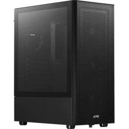Caja|ADATA|VALOR MESH|MidiTower|Características del producto Caja Panel transparente|ATX|MicroATX|MiniITX|Color Negro|VALORMESHM
