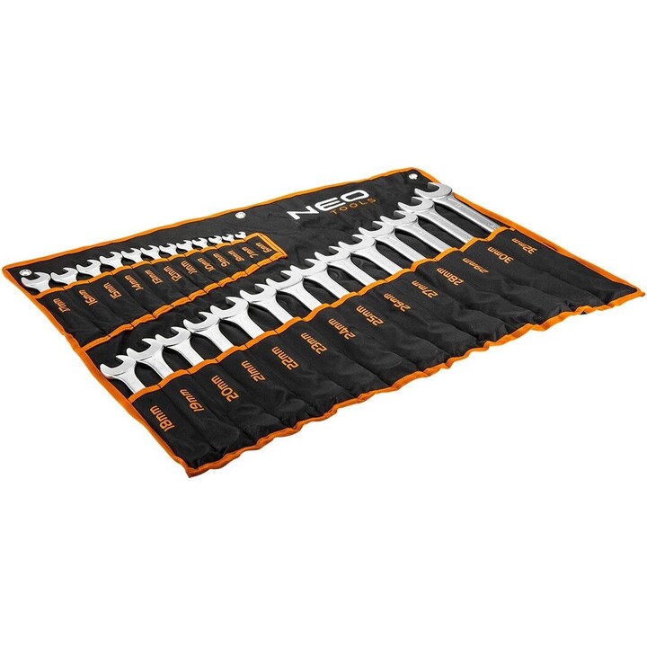 Neo Tools 09-754, Maulschlüsselsatz 6-32mm, 26-teilig