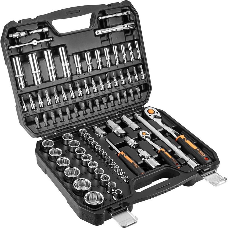 Socket Set 1/4, 1/2, 86 Teile eingestellt