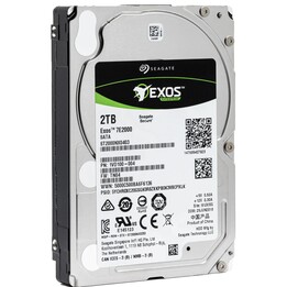 Disco duro Seagate Exos 7E2000 Enterprise de 2,5", capacidad de 2,5", 2 TB, 512 GB, emulación, 7200 rpm, 128 MB, 6,4 c