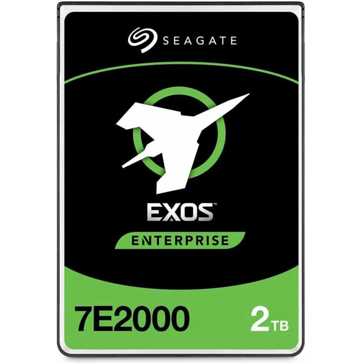 2,5" SEAGATE EXOS 7E2000 Enterprise Kapazität 2.5 2TB HDD 512Emulation 7200rpm 128MB 6,4cm 2,5Zoll SAS 12Gb/s 24x7 Dauerbet