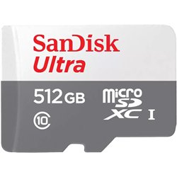 MÉMOIRE MICRO SDXC 512 Go UHS-I/SDSQUNR-512G-GN3MN SANDISK