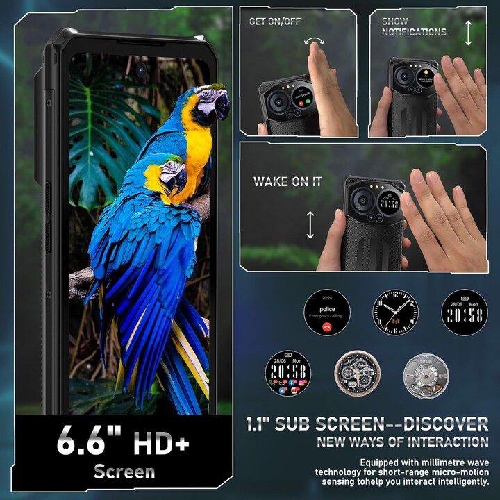 iiiF150 B3C 4GB/256GB Gris Granito Rugged