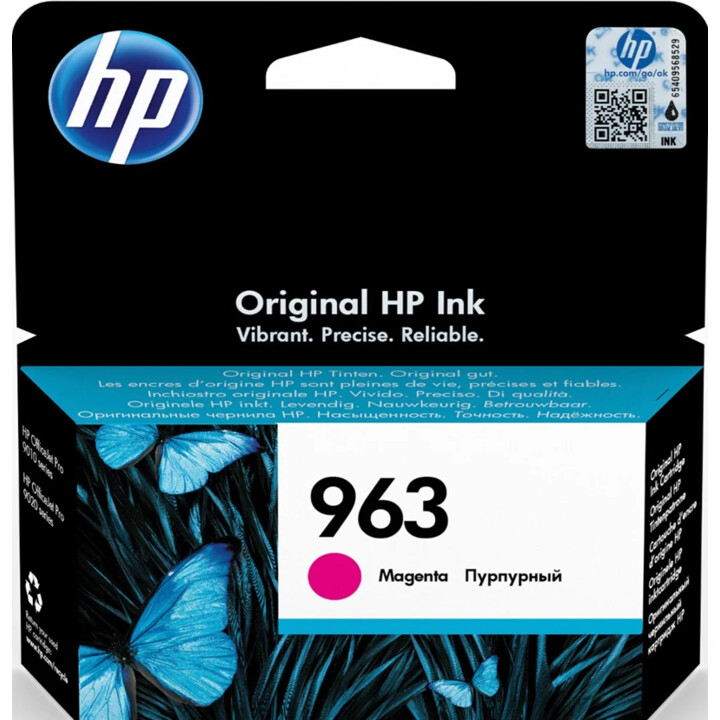 Cartouche à encre d'origine HP 963 Magenta