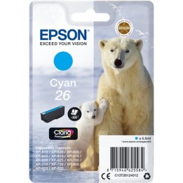Epson Ink C13T26124012 Original ciano