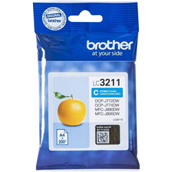 Brother Ink LC3211c Cyan original