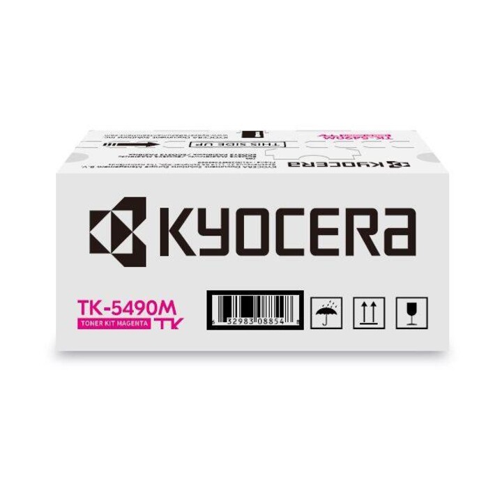 Toner magenta Kyocera TK-5490M d origine, 2 400 pages (1T0C22BNL1)