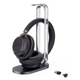 Yealink Headset BH 76 Plus con stazione di ricarica UC Nero USB-C/A