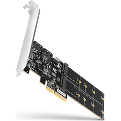 SSD-ACC-E/A-Controller PCIE/SATA M.2 PCES-SA4M2 AXAGON