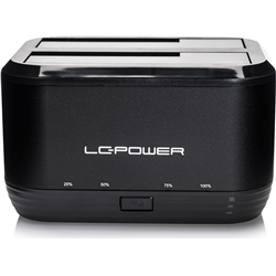Station d&#39;accueil 2x HDD USB3 LC-Power