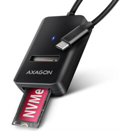 Adaptador SSD USB-C/M.2/10GBPS 0.1M ADM2-CM AXAGON