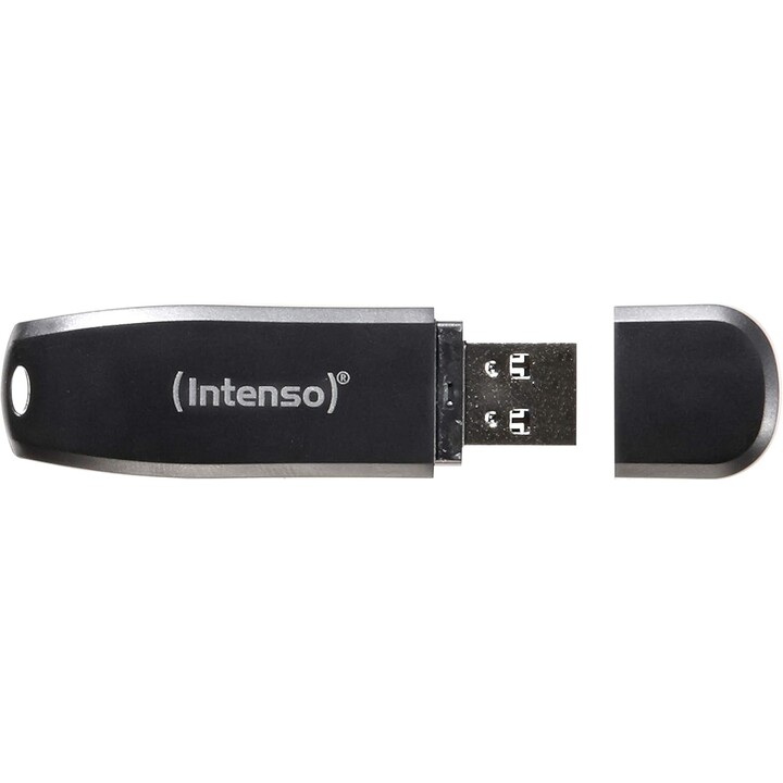 CHIAVETTA 128GB USB 3.0 Intenso 3533491 Speed Line Nero