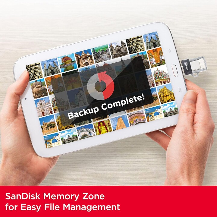 STICK 64GB SanDisk Ultra Dual USB3.0/microUSB 150MB/s Grey