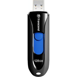 STICK 128GB 3.0 Transcend JetFlash 790 preto