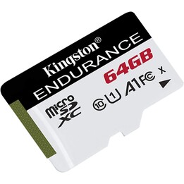KARTE 64GB KINGSTON microSDXC Endurance 95R/45W C10 A1 UHS-I Nur Karte