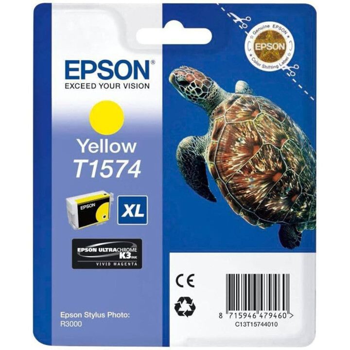 Epson tinte 5lb T1574 Cartucho de tinta Amarillo Original