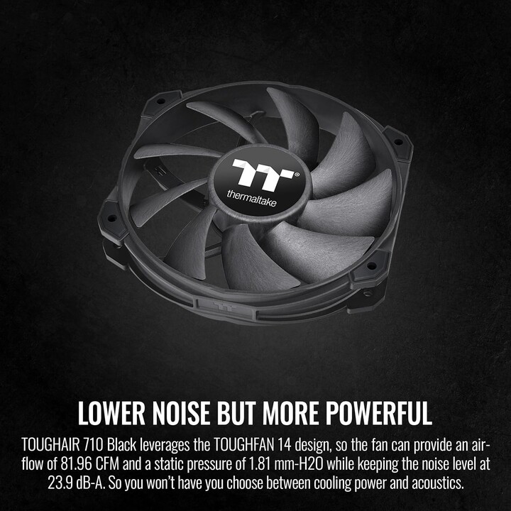 Refroidisseur d air K Cooler Thermaltake TOUGHAIR 710 Noir