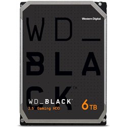 Disque dur WD Black 6 To SATA 6 Gbit/s pour ordinateur de bureau 8,89 cm 3,5 pouces