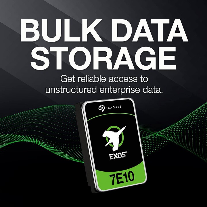 SEAGATE Exos 7E10 SAS 4TB 7200 rpm 256 MB de caché 512n BLK