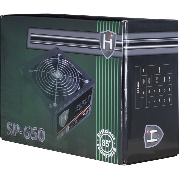 650 W Inter-Tech HIPOWER SP-650