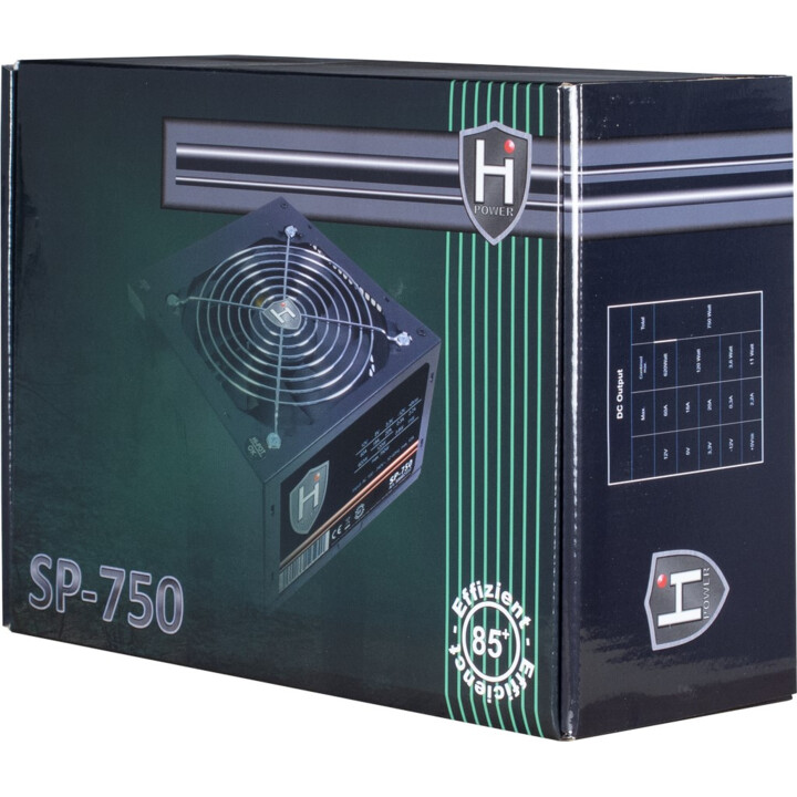 Alimentation Inter-Tech HIPOWER SP-750 750 W