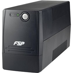 Onduleur interactif FSP FP 600* 600 VA/360 W avec 2 entrées Schuko et régulateur de tension
