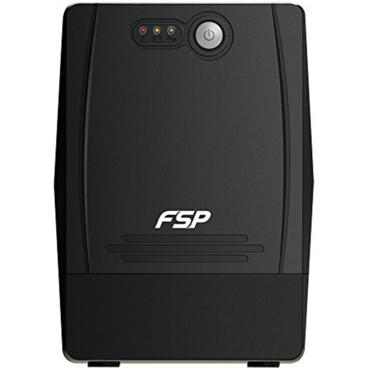 Tour d alimentation interactive FSP FP 1000 1000 VA 600 W 2 x 12 V/7 Ah 4 x Schuko