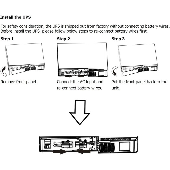 FSP Champ 2K Rack Online-USV 2000 VA 1800 W