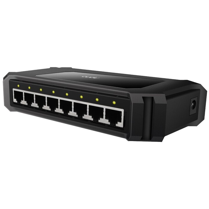 Switch Gigabit Ethernet Cudy GS108D (10/100/1000) Preto