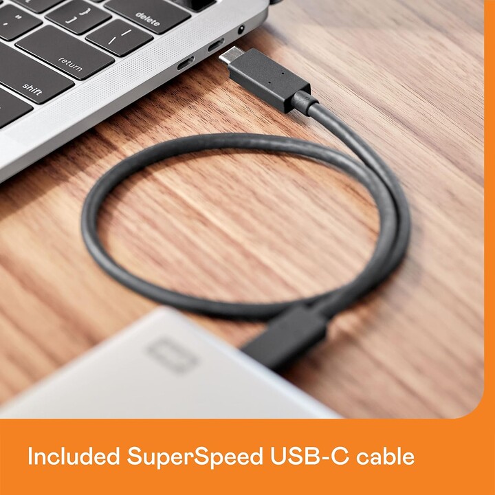 2,5" WD My Passport Ultra Mac 5TB Silber USB-C/USB3.0 HDD 6,4cm 2,5Zoll Metall-Finish RTL tragbar extern